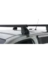 Kit 1 Black Dach Bar Heavy Duty 1250mm Serie 2500 Nissan Navara