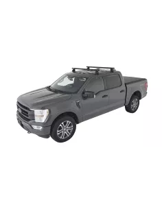 Kit 2 barres de toit Heavy Duty noire 1500mm série 2500 RHINO RACK - 2