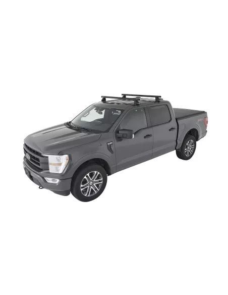 Kit 2 barres de toit Heavy Duty noire 1500mm série 2500 RHINO RACK -