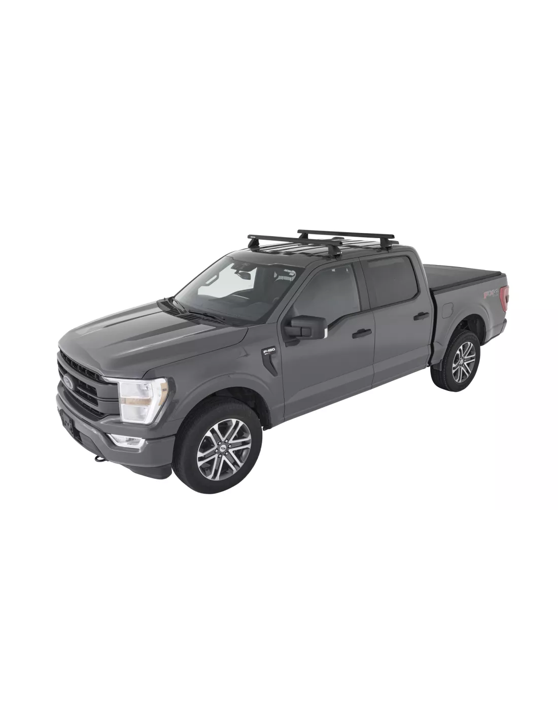 Kit 2 Black Dach Bars 1500mm 2500 Serie RHINO RACK -