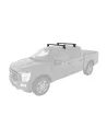 Kit 2 Heavy Duty Black Dakbars 1500mm 2500-serie RHINO RACK -