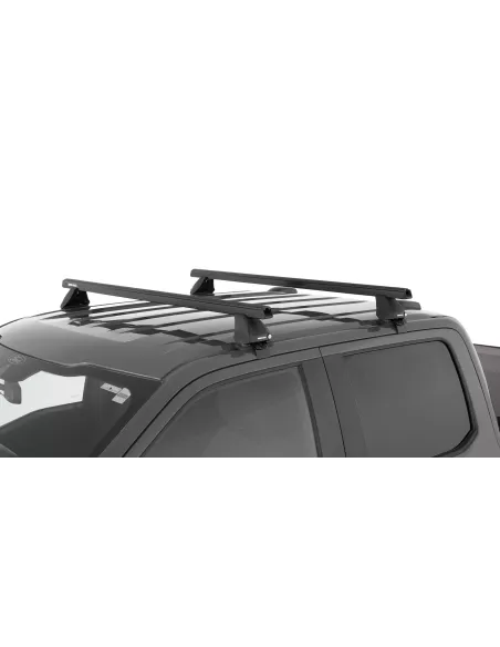 Kit 2 barres de toit Heavy Duty noire 1500mm série 2500 RHINO RACK -