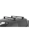 Kit 2 Black Dach Bars 1500mm 2500 Serie RHINO RACK -
