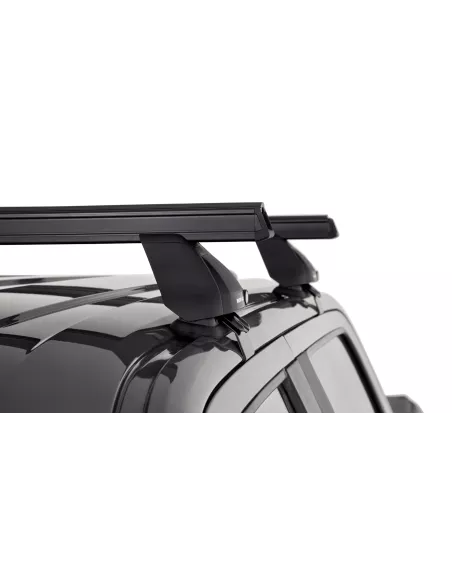 Kit 2 barres de toit Heavy Duty noire 1500mm série 2500 RHINO RACK -