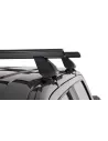 Kit 2 barres de toit Heavy Duty noire 1500mm série 2500 RHINO RACK -