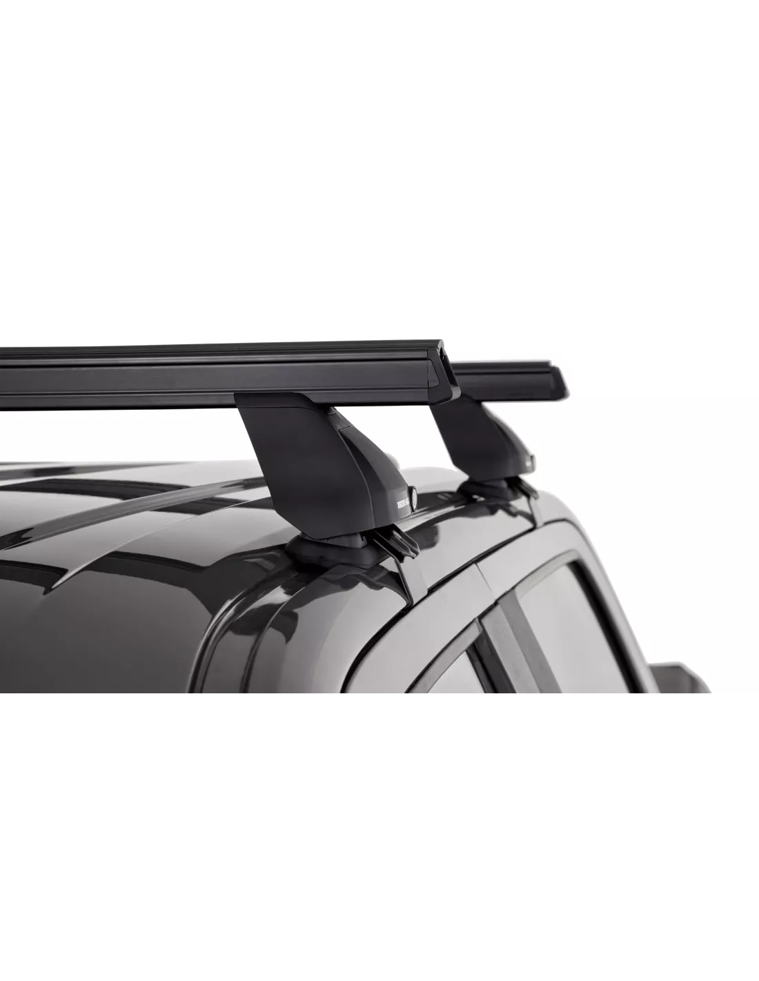 Kit 2 barres de toit Heavy Duty noire 1500mm série 2500 RHINO RACK -