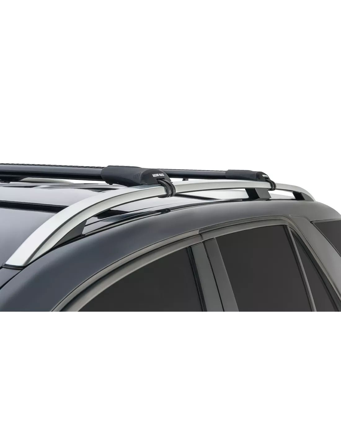 Kit 2 barres de toit noire 905 / 965 mm Vortex montage StealthBar