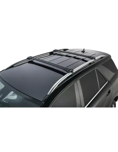 Kit 2 barres de toit noire 905 / 965 mm Vortex montage StealthBar