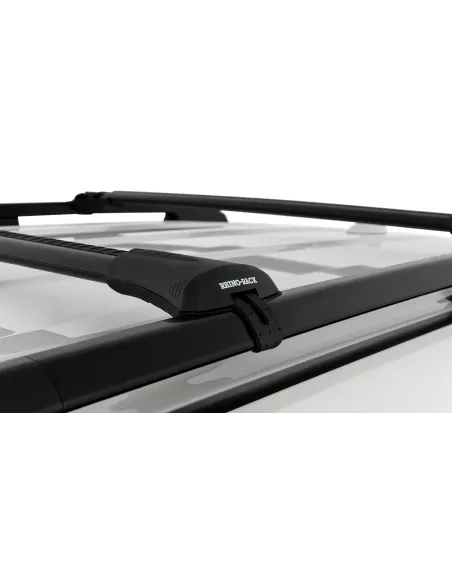 Kit 2 barres de toit noire 905 / 965 mm Vortex montage StealthBar