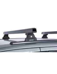 Kit 2 barres de toit noire 1250mm Heavy Duty RLT600 Trackmount Nissan 2