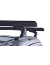 Kit 2 Black Dach Bars 1250mm Heavy Duty RLT600 TrackMount Nissan