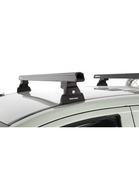 Kit 2 barres de toit noire 1250 mm Heavy Duty RLT600 Ditch Mount