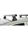Kit 2 barres de toit noire 1250 mm Heavy Duty RLT600 Ditch Mount