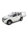 Kit 2 barres de toit noire 1250 mm Heavy Duty RLT600 Ditch Mount