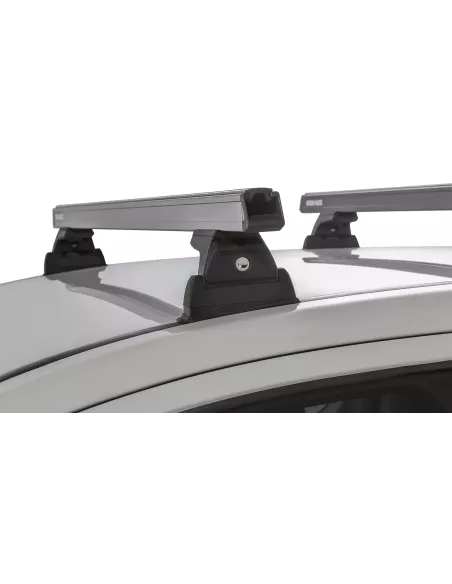 Kit 2 barres de toit noire 1250 mm Heavy Duty RLT600 Ditch Mount