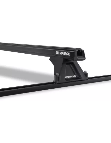 Kit 2 barres de toit noire 1250mm Heavy Duty RLTP Trackmount Toyota
