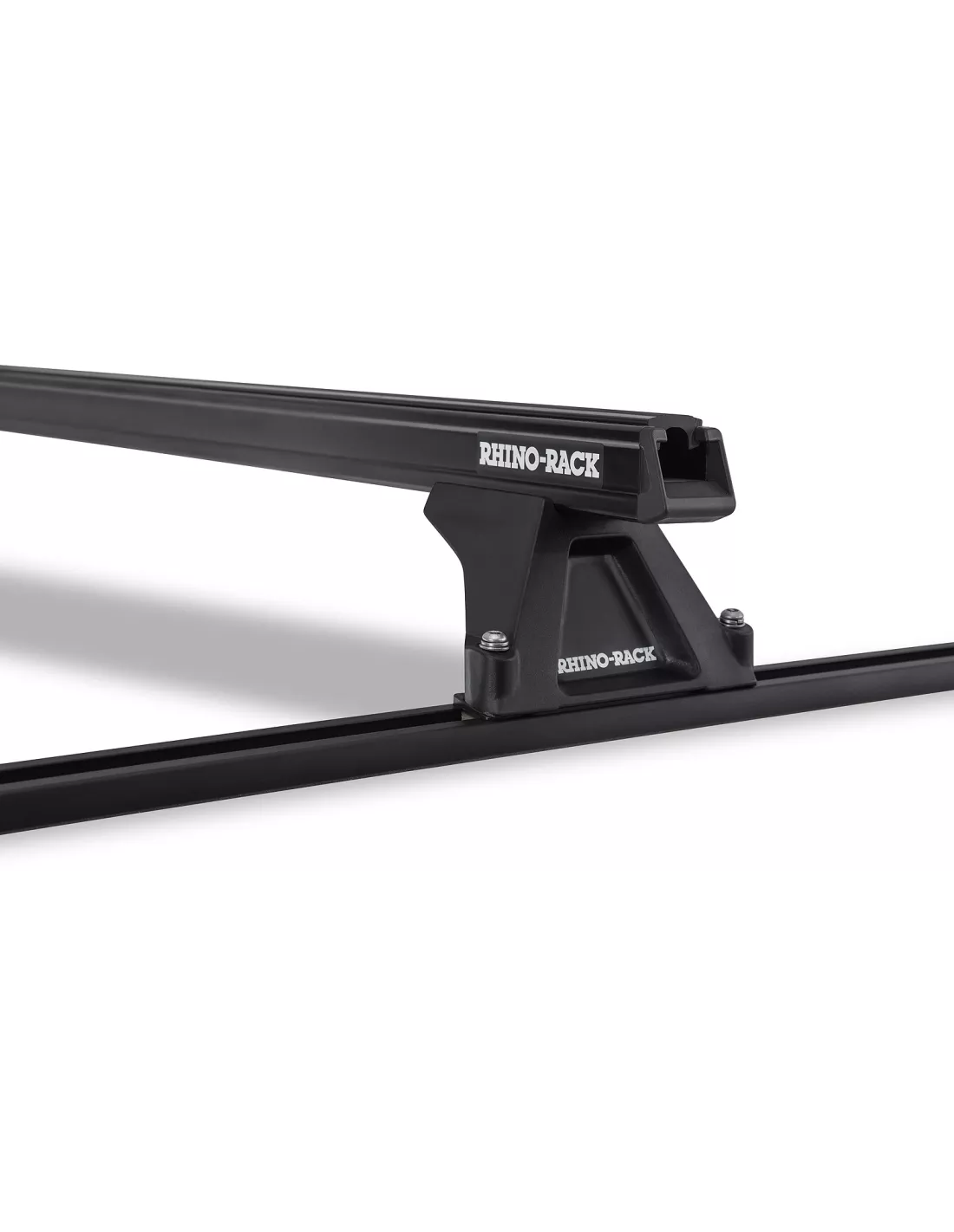 Kit 2 barres de toit noire 1250mm Heavy Duty RLTP Trackmount Toyota
