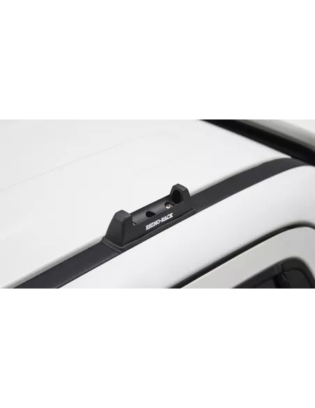 Kit 1 barre de toit noire 1800mm Vortex RLT600 Ditch Mount Iveco