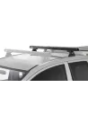 Kit 1 Schwarze hintere Dachstange 1250mm Heavy Duty mit RLT600 Fuß