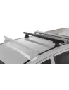 Kit 1 barre de toit arrière noire 1250mm Heavy Duty avec pied RLT600