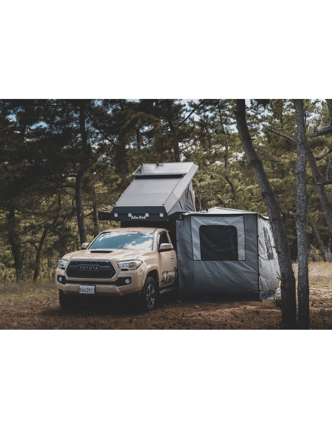 Awning Lateral Wall Set 270° right side Alu-Cab