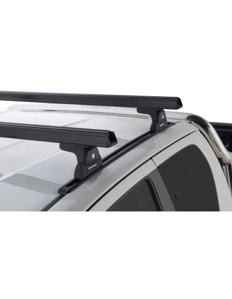 Kit 2 barres de toit HD 1250mm avec pieds RLT600 Hilux Revo Xtra