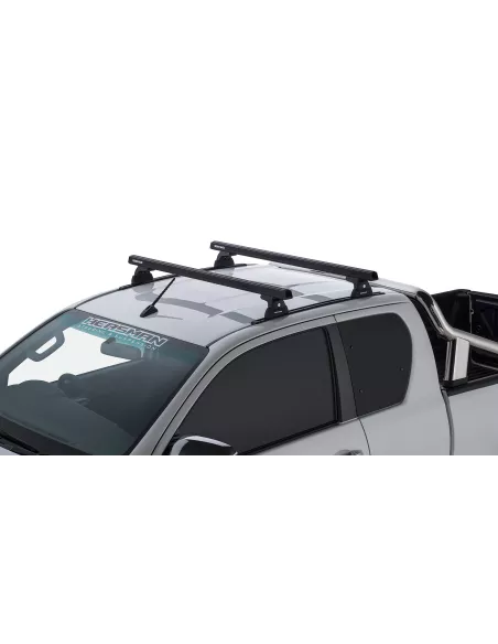 Kit 2 barres de toit HD 1250mm avec pieds RLT600 Hilux Revo Xtra