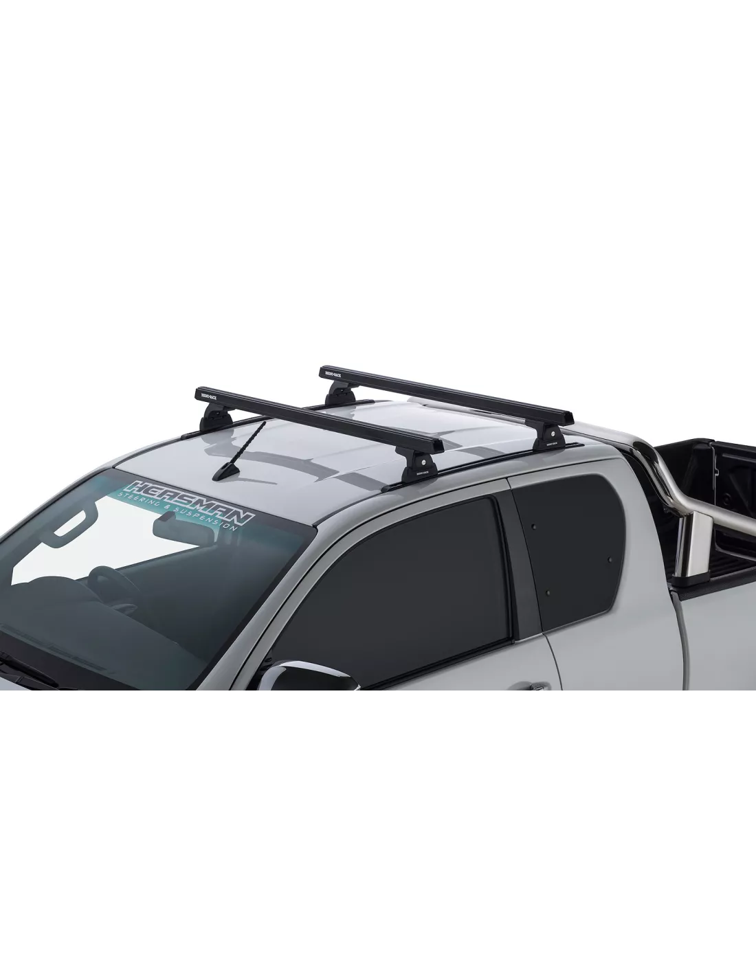 Kit 2 barres de toit HD 1250mm avec pieds RLT600 Hilux Revo Xtra