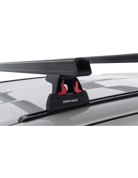 Kit 2 barres de toit HD 1250mm avec pieds RLT600 Hilux Revo Xtra