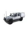 Kit 2 barres de toit noire Heavy Duty 1500mm avec pieds RL110 Toyota