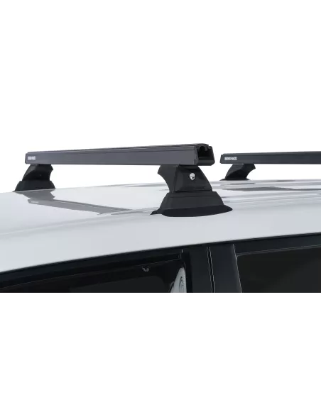 Kit 3 barres de toit noire 1250mm Heavy Duty RCH Toyota Land Cruiser