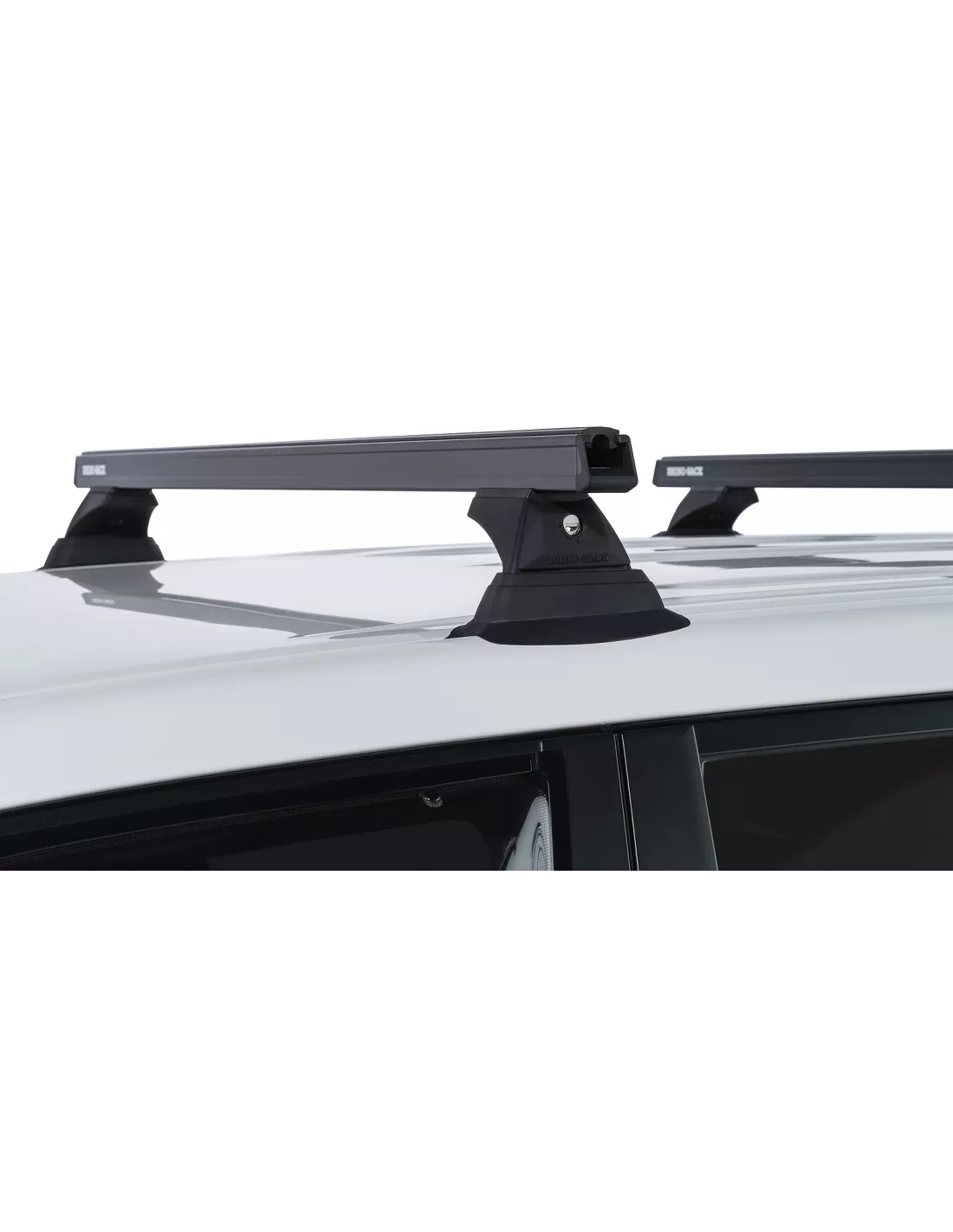 Kit 3 Black Dach Bars 1250mm Heavy Duty RCH Toyota Land Cruiser