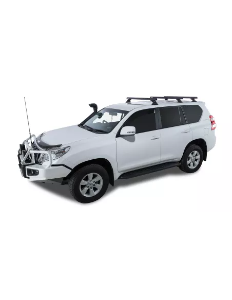 Kit 3 barres de toit noire 1250mm Heavy Duty RCH Toyota Land Cruiser