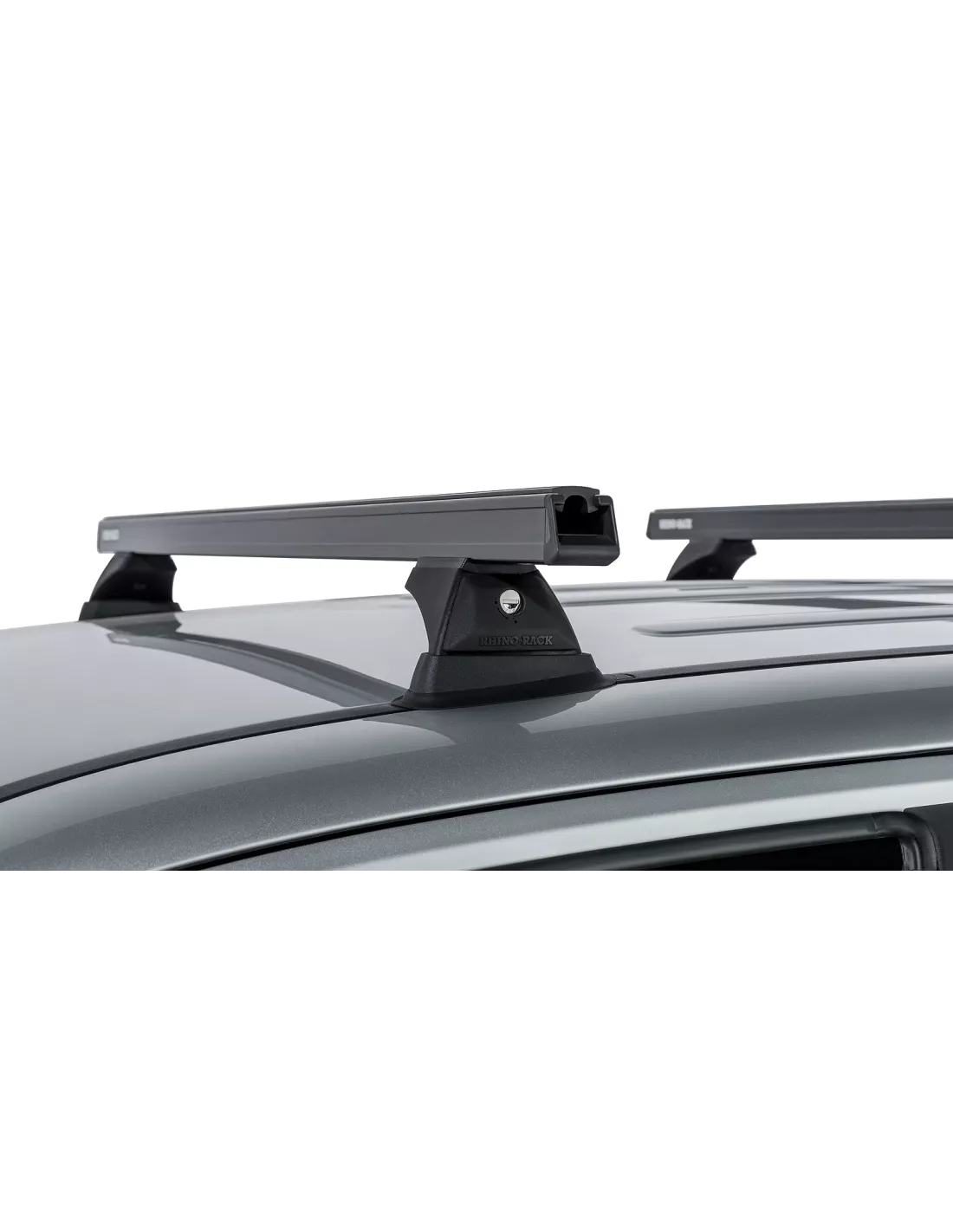 Kit 2 Zwart Dakbars 1375mm Heavy Duty met rch voeten