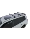 Kit 3 barres de toit noire 1375mm Heavy Duty avec pieds RCH Toyota