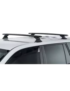 Kit 1 barre de toit noire avant 1370mm Vortex RCH Toyota Land Cruiser 2