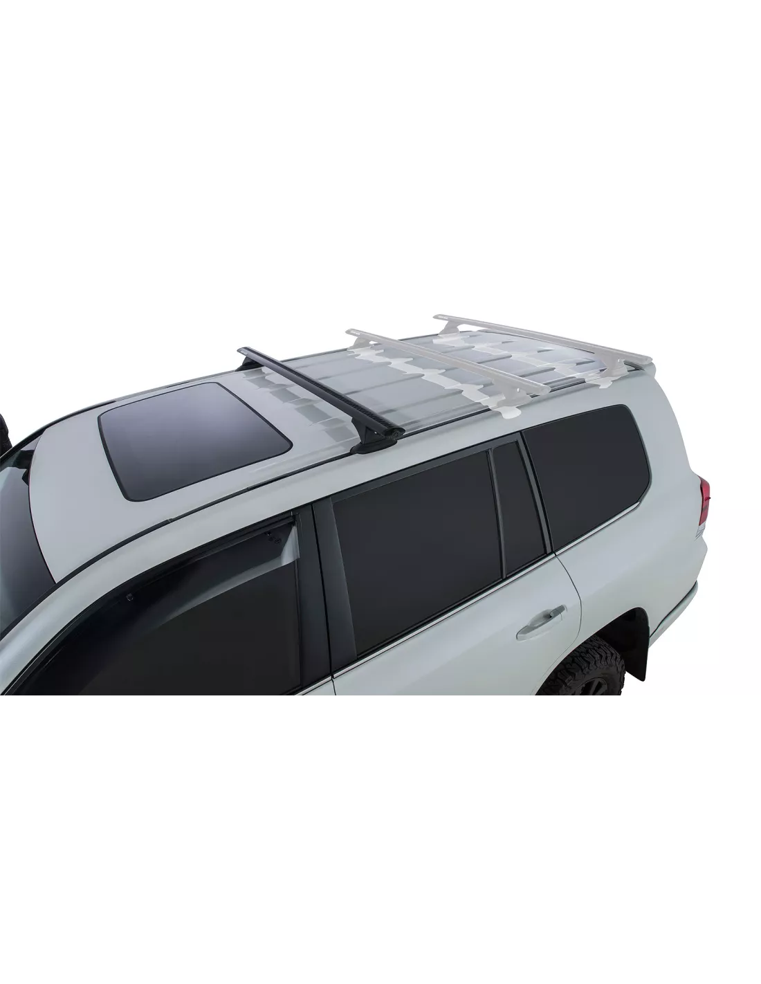 Kit 1 Black Dak Bar Front 1370mm Vortex RCH Toyota Land Cruiser