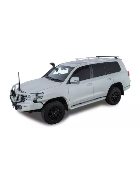 Kit 1 barre de toit noire avant 1370mm Vortex RCH Toyota Land Cruiser