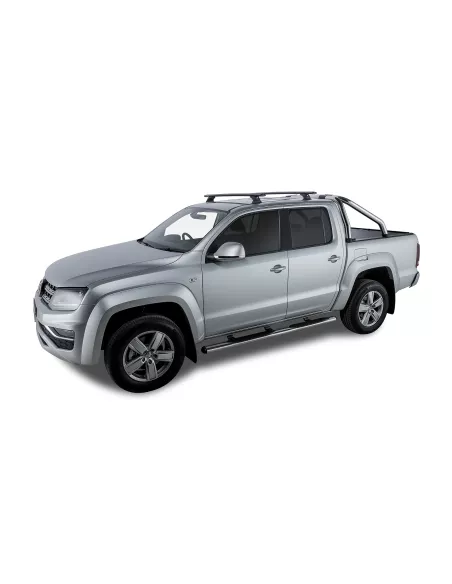 Kit 2 barres de toit noire Vortex 1370mmRCH Volkswagen Amarok 2H