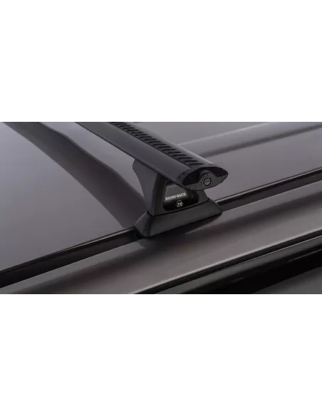 Kit 2 barres de toit noire Vortex 1370mmRCH RHINO RACK - accessoire