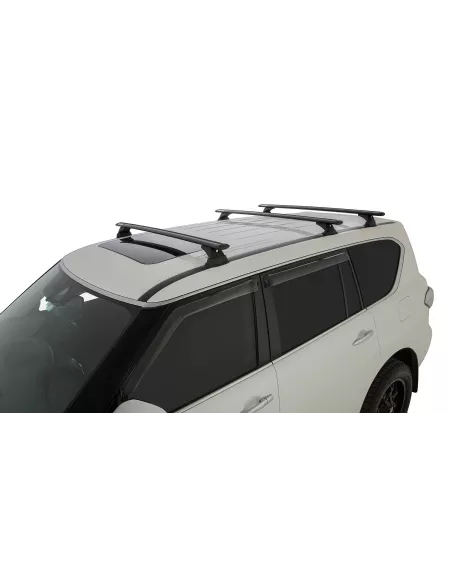 Kit 2 barres de toit noire Vortex 1370mmRCH Infiniti QX80 / Nissan