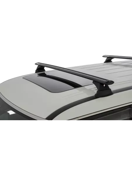 Kit 2 barres de toit noire Vortex 1370mmRCH Infiniti QX80 / Nissan
