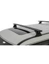 Kit 2 Black Dach Bars Wirbel 1370MrCH Infiniti QX80 / Nissan