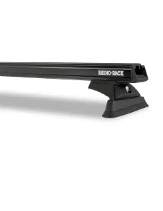 Kit 2 barres de toit noire 1375mm Heavy Duty avec pieds RCL Toyota