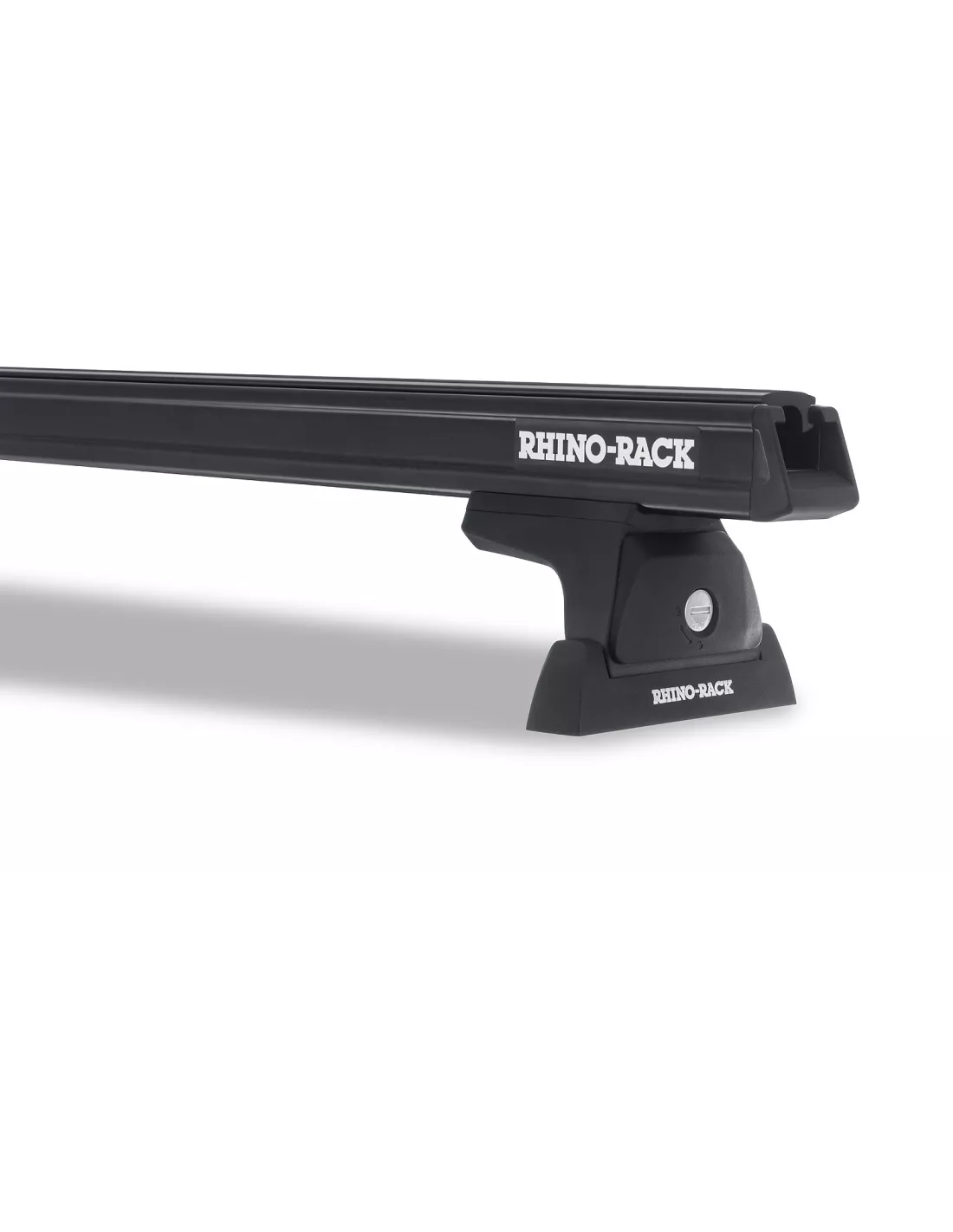 Kit 3 barres de toit noire 1650mm Heavy Duty avec pieds RLT600 Ditch
