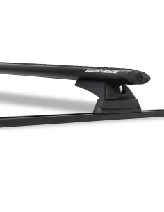 Kit 2 barres de toit noire Vortex 1065mm RCL Trackmount RHINO RACK -