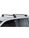 Kit 2 barres de toit noire Vortex 1065mm RCL Trackmount RHINO RACK -