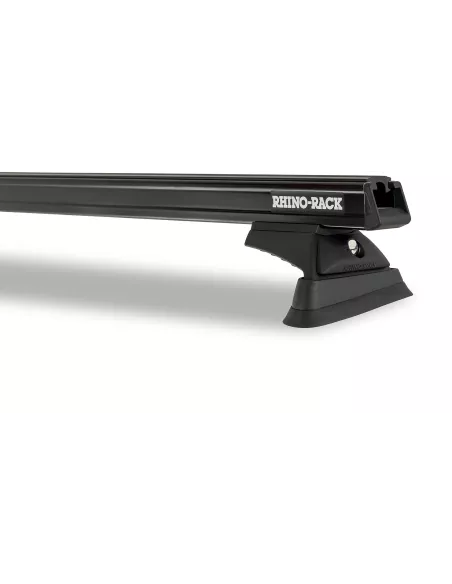 Kit 2 barres de toit noire 1275mm Vortex RCL Trackmount Heavy Duty