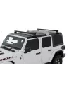 Kit 2 Black Dach Bars Heavy Duty 1500mm mit Füßen RL110 Jeep