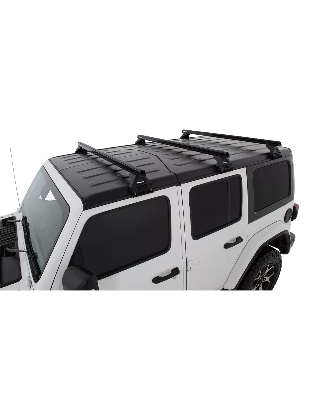 Kit 3 Black Dachbar, Schwere 1500mm mit RL110 Jeep Füße